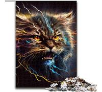 Puzzle da 1000 pezzi "Cougar Spirited" Puzzle Impossible per adulti Regalo perfetto per genitori, amanti e amici Età consigliata: 14+ anni Dimensioni: 38x26cm