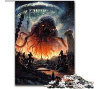 Puzzle da 1000 pezzi "Cthulhu Invasion", puzzle impossibili per adulti, dimensioni 26x38cm, gioco rompicapo per la casa, per adolescenti e per l'interazione familiare.