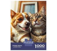 Puzzle Da 1000 Pezzi Cute Best Friends Puzzle Per Adulti Gioco Rompicapo Difficile Unico Compleanno E Regali 70x50cm/1000pcs