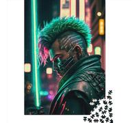Puzzle da 1000 pezzi Cyborg1 per adulti, puzzle di carta regalo di Halloween per adulti e adolescenti, puzzle educativo da 1000 pezzi (38x26 cm)