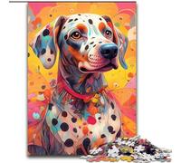 Puzzle da 1000 pezzi dalmata, puzzle impegnativo, rompicapo impegnativo per adolescenti, gioco interattivo divertente per famiglie, dimensioni: 38x26cm