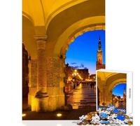 Puzzle da 1000 pezzi Danzica Giocattolo educativo Ottimo regalo per gioco educativo Adatto per la decorazione del desktop Dimensioni 50x75cm