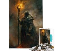Puzzle da 1000 pezzi Dark Paladin gioco avvincente per coltivare la pazienza gioco educativo antistress regalo di compleanno (dimensioni 50x75cm)