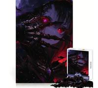 Puzzle da 1000 pezzi "Dark Psycho Girl" per adolescenti, gioco stimolante per il pensiero creativo, semplice e divertente, con taglio preciso, ideale per i desideri di Babbo Natale 38x52cm