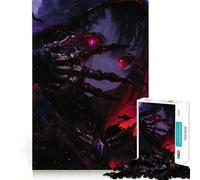 Puzzle da 1000 pezzi "Dark Psycho Girl" per adolescenti, gioco stimolante per il pensiero creativo, semplice e divertente, con taglio preciso, ideale per i desideri di Babbo Natale 38x52cm