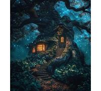 Puzzle da 1000 pezzi Darrell Bush - Moonlight Lodge - Divertente e stimolante Pensiero positivo Partito Intrattenimento Perfetto Puzzle Famiglia