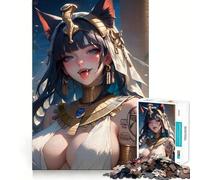 Puzzle da 1000 pezzi "Dea Anime" - Gioco di sfida mentale - Taglio di precisione - Divertente sfida per il tempo di attesa (38x52cm)