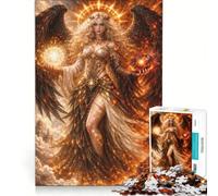 Puzzle da 1000 pezzi Dea del Cielo e dell'Inferno, Gioco rilassante, Decompressione intellettuale, Collezione d'artista, Belle Arti 38x26cm