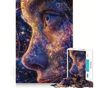 Puzzle da 1000 pezzi "Dea della Bellezza Naturale" per adulti, gioco di logica fine, divertimento silenzioso, bordi puliti, regalo memorabile (38x52cm)