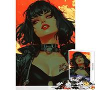 Puzzle da 1000 pezzi decorazione per la casa femme fatale infuocata giocattoli fantastici regali e giocattoli gioco pratico interessante riduzione dello stress dimensioni 38x26cm