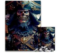 Puzzle da 1000 pezzi del Capitano Pirata, Puzzle Impossibile per Adulti, Ideale per Adolescenti e Collezionisti, Regalo da Viaggio, Attività per la Famiglia, 50x75cm/19,68x29,52 pollici