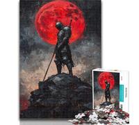 Puzzle da 1000 pezzi del cavaliere solitario, puzzle da 1000 pezzi per adulti e adolescenti, giocattolo educativo ideale come regalo per tutta la famiglia, 26x38cm