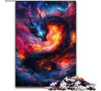 Puzzle da 1000 pezzi del drago del cancello Torii per adolescenti, regalo di compleanno impegnativo ma divertente e umoristico, regali, arte murale (26x38cm)