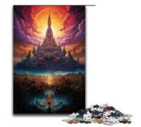 Puzzle da 1000 pezzi del Gran Palazzo della Thailandia puzzle per adulti gioco educativo in legno 75x50 cm