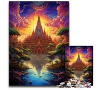 Puzzle da 1000 pezzi del Gran Palazzo della Thailandia puzzle per adulti ideale per gli innamorati perfetto regalo di Natale Capodanno e San Valentino 1000 pezzi (38x26 cm)