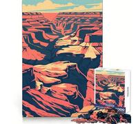 Puzzle da 1000 pezzi del Grand Canyon dell'Arizona,con incastri precisi,divertente e che stimola la mente Regalo di Natale per il tempo libero (38x52cm)
