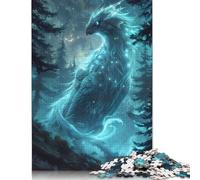 Puzzle da 1000 pezzi del Grifone delle Fiabe per Adulti e Adolescenti, Puzzle in Legno per Adolescenti, Regali Relax, Puzzle e Giochi, 1000 pezzi (75x50 cm)