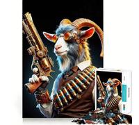 Puzzle da 1000 pezzi del Guardiano Eterico per Adolescenti, gioco di puzzle intelligente, divertente e semplice, con taglio preciso, Babbo Natale e desiderio 50x75cm