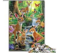Puzzle da 1000 pezzi del mondo animale, regalo perfetto per l'arredamento della casa, divertimento in famiglia, età 14+ (dimensioni 50x75cm)
