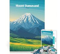 Puzzle da 1000 pezzi del Monte Damavand Iran gioco interattivo regalo di compleanno compleanno e Natale 38x26cm