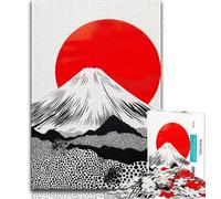 Puzzle da 1000 pezzi del Monte Fuji Giappone per adolescenti 1000 pezzi decorazione da parete regali unici per compleanno e Natale adatti per bambini di età compresa tra 14 e 18 anni (26x38cm)