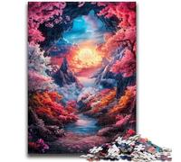 Puzzle da 1000 pezzi del Monte Fuji, gioco stimolante e gioco per famiglie, ideale come regalo per tutta la famiglia, 50x75cm