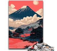 Puzzle da 1000 pezzi del Monte Fuji per adolescenti, regali, attività divertenti da fare a casa con assemblaggio di modelli, regalo di compleanno, regali da viaggio (50x75cm)