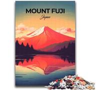 Puzzle da 1000 pezzi del Monte Fuji per adulti e ragazzi, adatto dai 14 anni in su, decorazione da parete, regalo di compleanno per Natale, 2000 pezzi (70x100cm)