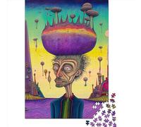 Puzzle da 1000 pezzi del Paese delle Meraviglie, puzzle in legno, gioco educativo per adulti, 1000 pezzi (75x50 cm)