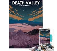 Puzzle da 1000 pezzi del Parco Nazionale della Valle della Morte Gioco pratico e coinvolgente per coltivare la pazienza Opera d'arte regalo decorazione per la casa (dimensioni 38x52cm)