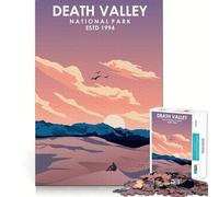 Puzzle da 1000 pezzi del Parco Nazionale della Valle della Morte,ideale per decorazioni e giochi cognitivi,regalo perfetto per divertirsi e per compleanni (38x52cm)