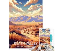 Puzzle da 1000 pezzi del Parco Nazionale della Valle della Morte sfida per l'intelligenza e il cervello giocattolo avvincente gioco per famiglie adatto alle coppie opera d'arte regalo (50x75cm)