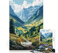 Puzzle da 1000 pezzi del Parco Nazionale della Vanoise Francia con paesaggio e grafica ideale per adulti Sviluppa le capacità logiche si srotola facilmente e si assembla in modo sicuro Regalo perfetto
