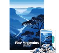 Puzzle da 1000 pezzi del Parco Nazionale delle Blue Mountains Australia Gioco educativo e stimolante ideale come regalo per donne uomini e famiglie (dimensioni 38x26cm)