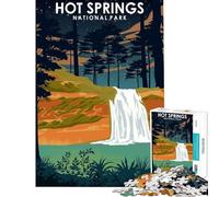 Puzzle da 1000 pezzi del Parco Nazionale delle Sorgenti Termali Un gioco avvincente per coltivare la pazienza Divertente e perfetto come regalo di compleanno (dimensioni 50x75cm)