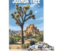 Puzzle da 1000 pezzi del Parco nazionale di Joshua Tree, puzzle di cartone per adulti, il miglior regalo per adulti e 38x26 cm/1000 pezzi