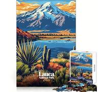 Puzzle da 1000 pezzi del Parco Nazionale di Lauca,Cile,con paesaggio,per adulti e ragazzi,ideale per il benessere mentale,il relax e la concentrazione Regalo perfetto (38x26cm)