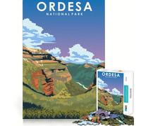 Puzzle da 1000 pezzi del Parco Nazionale di Ordesa,gioco di incastro divertente e stimolante per risolvere piccoli problemi,ideale per momenti di relax e come regalo di Natale (50x75cm)