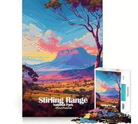 Puzzle da 1000 pezzi del Parco Nazionale di Stirling Range Australia Pezzi ben definiti Gioco cognitivo per lo sviluppo delle capacità cognitive ideale per momenti di relax e divertimento Decorazione