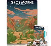 Puzzle da 1000 pezzi del Parco Nazionale Gros Morne, puzzle da 1000 pezzi per adulti, ideale come regalo per tutta la famiglia, dai 14 anni in su, 26x38cm