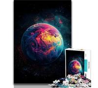 Puzzle da 1000 pezzi del pianeta dei sogni cosmici per adolescenti, 1000 pezzi impegnativi e difficili con pezzi completamente interconnessi di forma casuale (38x26cm)