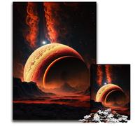 Puzzle da 1000 pezzi del pianeta gigante gassoso per adulti, perfetto per il divertimento in famiglia a Natale, Ringraziamento, compleanni e Pasqua, 50x75CM/19,68x29,52 pollici.