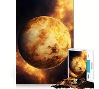 Puzzle da 1000 pezzi del Pianeta Venere per adulti, gioco di abilità mentale, relax, design, assemblaggio, pezzo da collezione (38x26cm)
