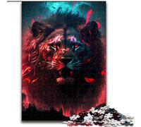 Puzzle da 1000 pezzi del Re Leone, puzzle impossibili per adulti, dimensioni 26x38cm, per feste, compleanni e serate di giochi in famiglia.