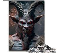 Puzzle da 1000 pezzi del Signore Oscuro in legno, perfetto regalo di Natale e Capodanno, regalo per le feste 50x75cm, gioco rompicapo per adolescenti, perfetto regalo per le feste