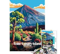 Puzzle da 1000 pezzi del Teide Isole Canarie Parco Nazionale Spagna Gioco per famiglie sfida per l'intelligenza giocattolo avvincente ottimo regalo per chi ama giocare e migliorare la memoria