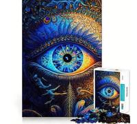 Puzzle da 1000 pezzi del Third Eye Centre per adolescenti, gioco cognitivo, svago rilassante, assemblaggio di motivi, opera d'arte 50x75cm