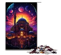 Puzzle da 1000 pezzi della Basilica di Santa Sofia in Turchia per adulti puzzle impossibile antistress per ragazzi dai 14 anni in su 75x50 cm