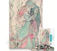 Puzzle da 1000 pezzi della Bella Addormentata per adulti e ragazzi, ideale per migliorare la memoria, per un relax leggero e piacevole, con tagli precisi e un regalo delizioso 38x52cm