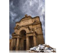Puzzle da 1000 pezzi della Chiesa di Santa Caterina per adulti, giocattolo, gioco intellettuale, gioco educativo per adulti, antistress, decorazione per la casa (38x26 cm)